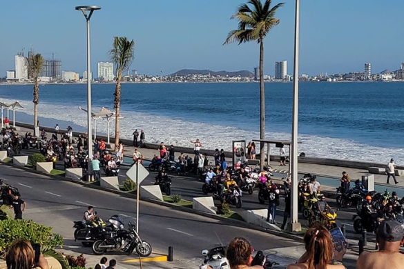Celebran el día internacional de la Moto en Mazatlán 2024