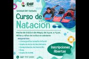 DIF Culiacán abre convocatoria para el nuevo “Cursos de Natación” en la unidad Vallado