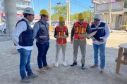 Rocha supervisa la construcción del puente sobre la Av. Colosio en Mazatlán