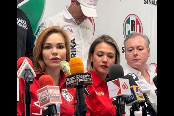 Arropan partidos de “Fuerza y corazón por México” a Érica Sánchez