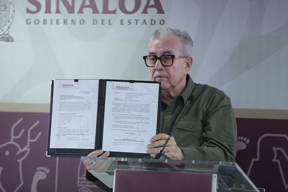 Gobernador Rocha Moya solicita Declaratoria de Desastre Natural por Sequía al Gobierno Federal