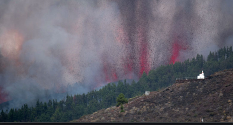 erupción